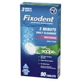 thumbnail image 2 of Fixodent Plus Scope Daily Denture Cleaner Tablets, 90 ct, 2 of 3