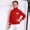 Red, variant on Floleo Girls Kids Turtleneck Sweater Long Sleeve Knit Pullover Top with Cute Fuzzy Heart Detail Cozy Warm Winter Casual Outfit for School Daily Wear