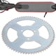 thumbnail image 1 of Universal Paqrts ??Metal 65 Diente 25H 3 Agujeros Juego de Bielas Placa de Engranaje Scooter Eléctrico Pi?ón Accesorio EOTVIA NO, 1 of 6