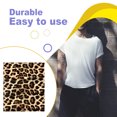 thumbnail image 4 of Bewildely 10 piezas de retazos con estampado de leopardo resistentes al desgaste, dulce regalo, costura, tocados, telas acolchadas, tela DIY tipo 5 De coser tipo 3 Bewildely HA062137-03B, 4 of 6