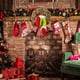 thumbnail image 3 of Estola De Ladrón De Navidad, Adornos Navideños, Guirnalda De Arpillera Navideña Para Puertas, Ventanas Y Paredes Guardurnaity HA040849-02, 3 of 6
