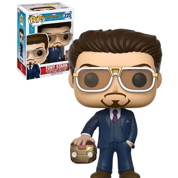 FUNKO POP Spider-Man Tony Stark #225 Limited Edition Vinyl Figure