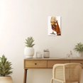 thumbnail image 5 of ZHONGYUTONG Black Women Wine Wall Art Wine Glass Canvas Prints African Girl Drink Pictures for Kitchen Bar Dining Room Decor Framed (12.00" x 18.00"), 5 of 5
