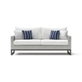 thumbnail image 4 of RST Brands Milo 78" Sunbrella Fabric Outdoor Sofa in Centered Ink/Gray, 4 of 5
