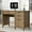Brown, variant on FIAKOA 45" Executive Desk, Modern Farmhouse Computer Desk with Drawers & Cabinet,Home Office Desk for Work Study,Brown