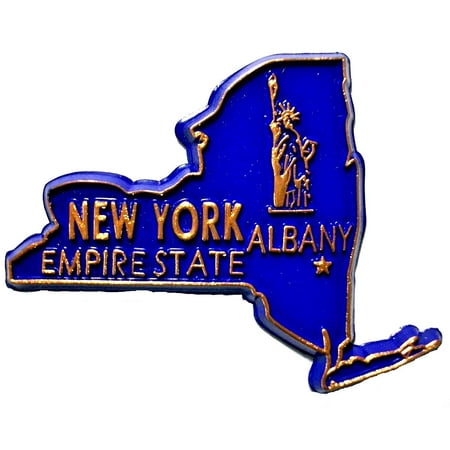 New York the Empire State Souvenir Fridge Magnet