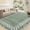 Green, variant on Washable Rug 4x6 for Living Room Large Bedroom Scalloped Rug Non Slip Stain Resistant Modern Border Throw Carpet Soft Boho Rug for Dining Room Nursery Home Office
