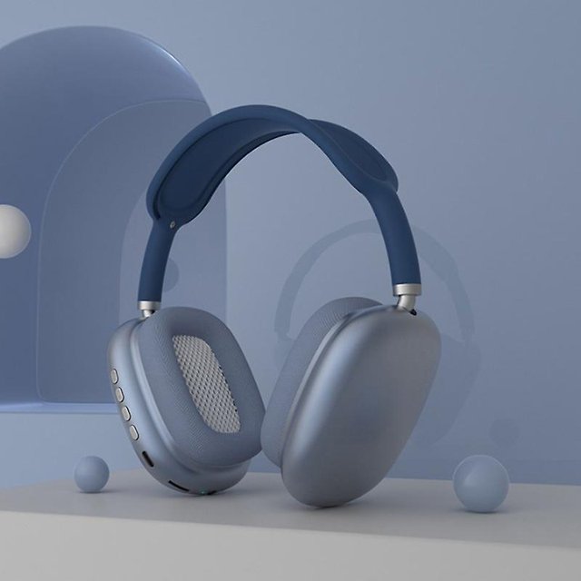 New P9-max Tws Bluetooth Earphone Wireless Head-mounted Headphone Subwoofer zhangyuxiang LED