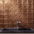 thumbnail image 5 of FASÄDE Traditional Style 4 Decorative Vinyl Backsplash Panel in Antique Bronze (6X6 Inch Sample), 5 of 5