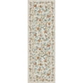 thumbnail image 7 of BERTHMEER 2'x6' Runner Rugs for Hallway Bathroom Bedroom Entryway Kitchen Non Slip Washable Beige Floral Vintage Oriental Traditional Flower Runner Rugs, Multicolor, 7 of 7