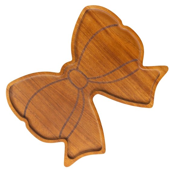 Wooden Fillable Bowtie Charcuterie Board Box for Wedding Birthday Party Decors