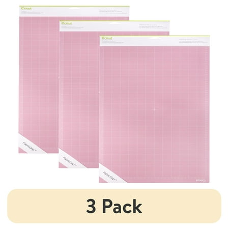 (3 pack) Cricut® FabricGrip™ Adhesive Cutting Machine Mat, 12 in x 24 in