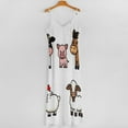 thumbnail image 5 of Cute Farm Animals Sleeveless Dress Dresses Women Summer Women's Summer Clothing, 5 of 9