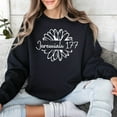 thumbnail image 3 of Unisex Jeremiah 17:7 Floral Sweatshirt, Christian Scripture Sweater, Bible Verse Pullover, Casual Spiritual Clothing, Faith-Based Top, 3 of 10