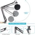 thumbnail image 4 of Soporte tipo brazo para micrófono con filtro antipop para Blue Snowball iCE, 4 of 7