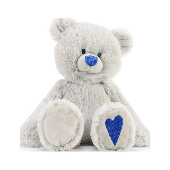 Demdaco Clever Blue Sapphire Color September Birthstone 8.5 Inch Children'S Plush Stuffed Animal Toy