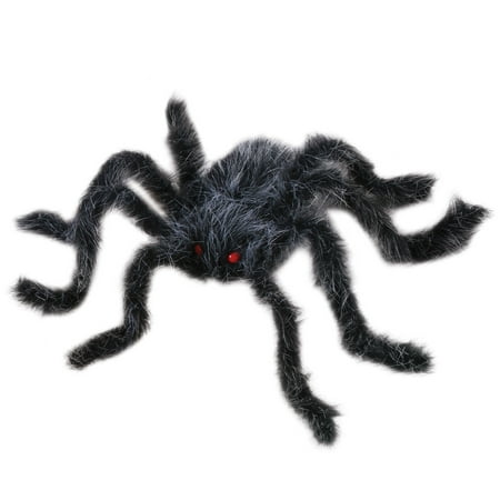 Veil Entertainment Spooky Giant Hairy Spider Decoration Prop, 20