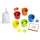 thumbnail image 1 of Juguete de clasificación de colores, juguete educativo, fichas de arco iris, conteo de habilidades motoras finas, clasificador de colores, juguete, 1 of 9