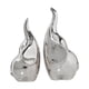 thumbnail image 1 of Figurita de decorativa para escritorio, escultura de estatua de cerámica de Animal para estantería, estante de oficina, decoración para sala plata, 1 of 8