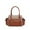 Cognac, variant on Thalia Satchel Bag, Vegan Leather Shoulder Bag Handbag Purse by Mia K