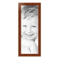 thumbnail image 2 of ArtToFrames 10" x 27" Walnut Picture Frame, 10x27 inch Brown MDF Poster Frame (WOM-4296),  Pack, 2 of 7