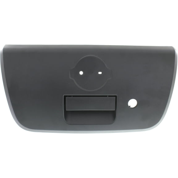 Tailgate Handle Compatible with NISSAN FRONTIER 2001-2004 Textured Black with Keyhole