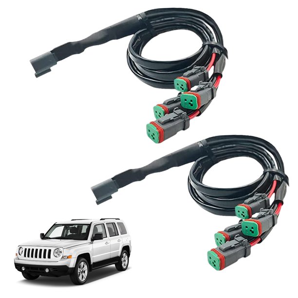 Para El Arnés Cableado Del Adaptador DT Deutsch Splitter 2pcs Y Forma 2/3/4