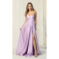 thumbnail image 1 of Robe en Satin Demoiselle d'Honneur Élégante, 1 of 4