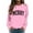 Pink, variant on SRZYMJ Christmas Sweatshirt Merry Christmas Shirts : Women Christmas Sequin Outfits Christmas Long Sleeve Pullover Tops