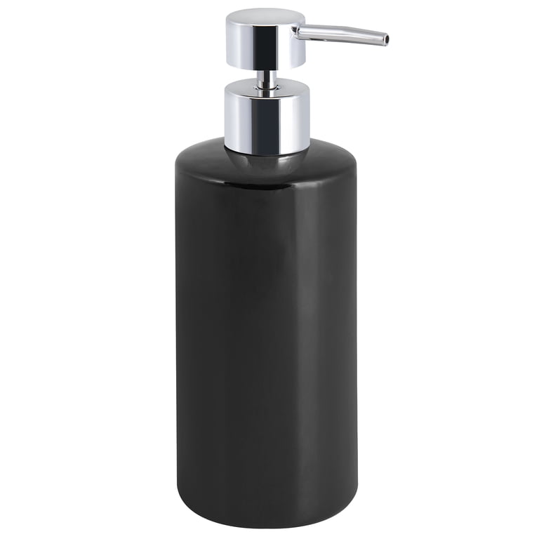 Mainstays Basic Ceramic Lotion Pump, Rich Black photo 1