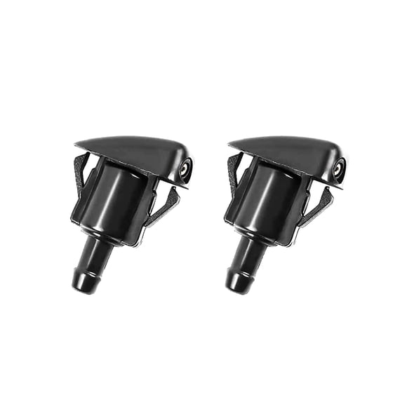 WayJun 85381-AA010 Front Windshield Washer Nozzles Compatible with 99-08 Corolla, 1997-2001 Camry, 2005-2010 Tacoma, 2000-2005 Echo Spray Jet Kit (pack of 2)