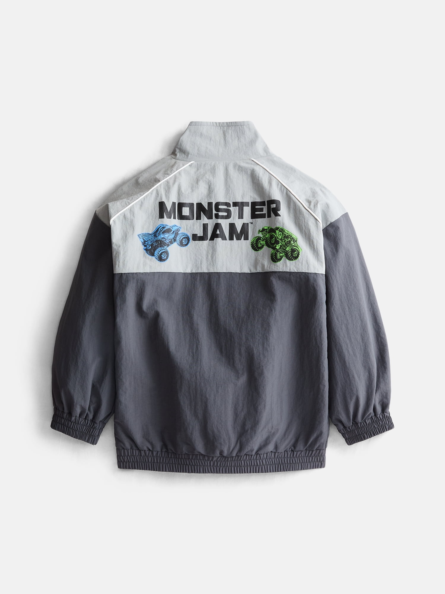 Monster Jam Boys Jacket with Long Sleeves, Sizes 4-12