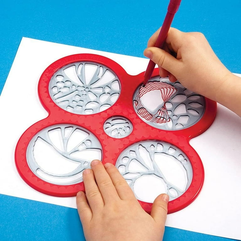 Spirograph Cyclex Set Art Kit Rotating Stencil Wheel Creates