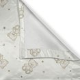 thumbnail image 5 of Ambesonne Beige Grommet Curtain, Teddy Bears Stars, 50" x 72", Eggshell Tan, 5 of 6