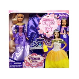 Princess doll with matching hotsell dress