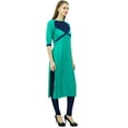 thumbnail image 4 of Phagun Ladies Tunic Cotton Indian Designer Kurti Straight Kurta, 4 of 8