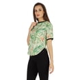 thumbnail image 4 of Inkmeso T-shirt à Col Rond pour Femme à Imprimé Regular Fit Haut-Bas, 4 of 7