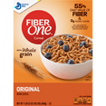 thumbnail image 4 of Fiber One Cereal, Original Bran, Whole Grain Cereal, 16.2 oz, 4 of 10