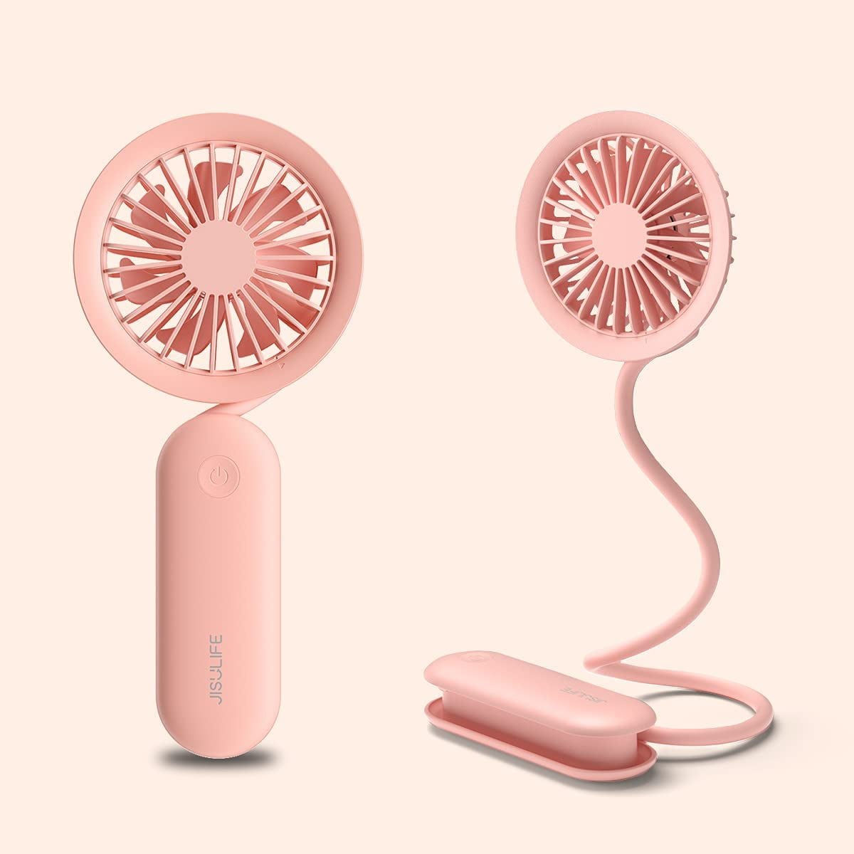 JISULIFE Neck Fan 3 Speeds Mini Handheld Fan Portable Hand Fan with 360  Degree Rotation, Night Light USB Rechargeable - Walmart.com