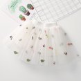 thumbnail image 2 of AKAFMK Baby Girl's Rainbows Tutu Skirt,Tulle Princess Ballet Dress,Toddler Girls Cute Party Dance Costume Solid Color Net Yarn Crimping Flowers Embroidery Tulle Skirt, 2 of 3