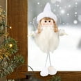 thumbnail image 6 of Vggrvlo Angel Christmas Gifts 2025 Newly Cute Christmas Doll Angel Xmas Treetop Ornament Also Be Used As Home Curtain Tie and Hugger Wine Bottle Party Decorations, 6 of 9