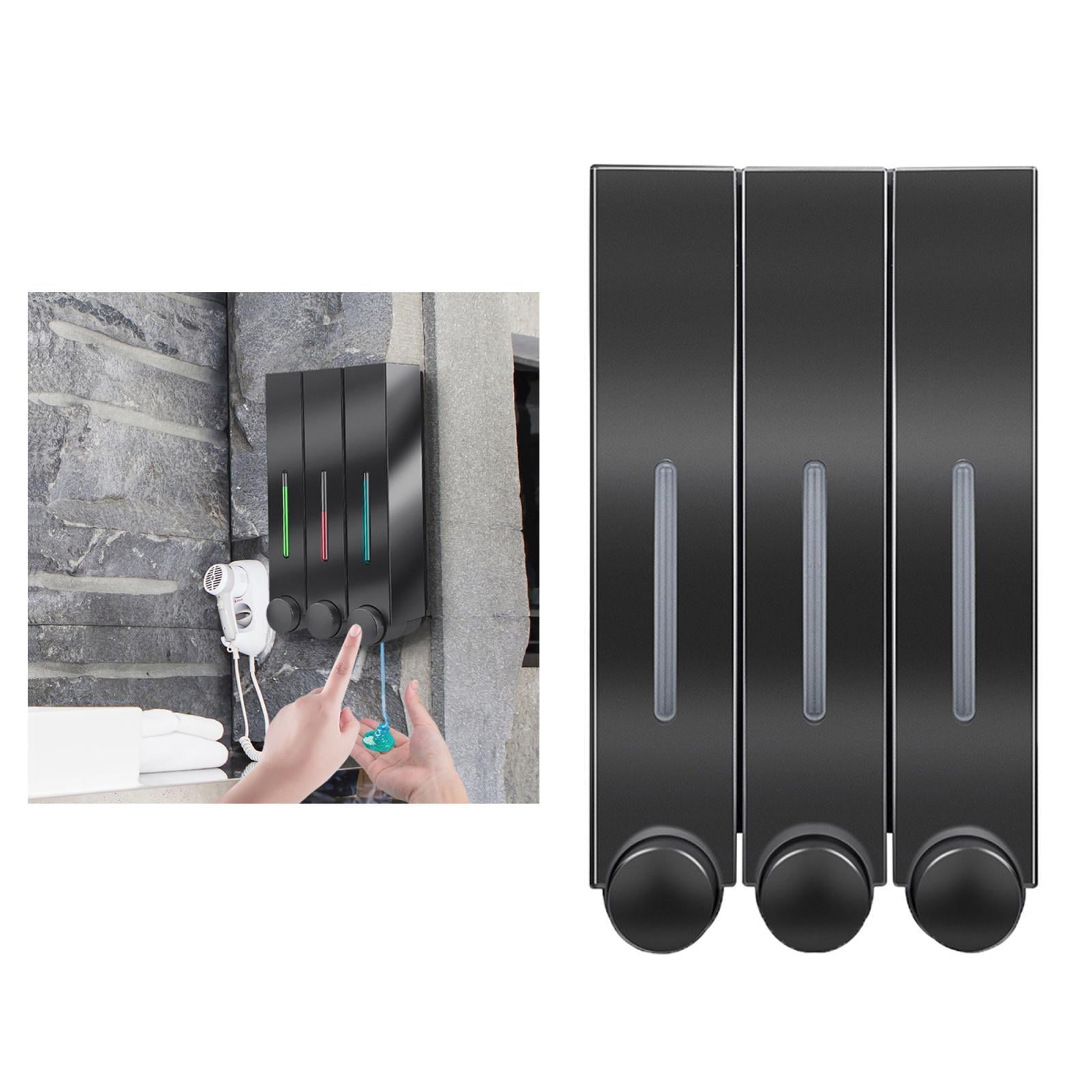 Soap Dispenser Pump Bottles Manual Lotion Liquid Gel Dispenser Wall Mount for Kitchen Bathroom ,