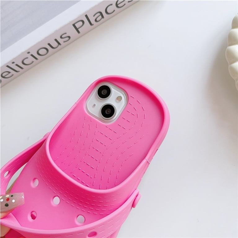 BAIANNAN 3D Funny DIY Holes Toes Charms Croc Slippers Summer Soft Silicone Phone Case for iPhone 12 13 14 15 16 Pro Max Breathable Cover - Walmart.com BAIANNAN 3D Funny DIY Holes Toes Charms Croc Slippers Summer Soft Silicone Phone Case for iPhone 12 13 14 15 16 Pro Max Breathable Cover - Walmart.com