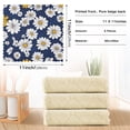 thumbnail image 6 of Yayeee 6 Pack Kitchen Dish Cloths Set for Washing Soft Drying Absorbent Microfiber Towels, Retro Daisy Pattern, 6 of 9