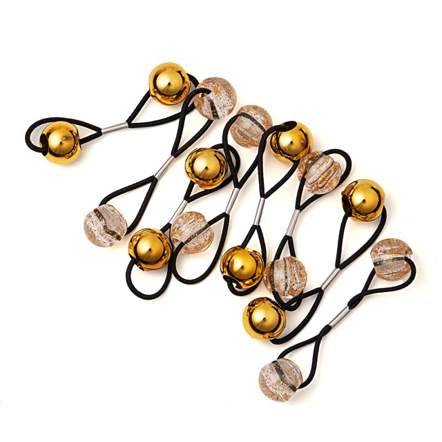 RED by Kiss 8 Piezas Lazos para el Cabello con Bolas de 16 mm Soportes para Cola de Caballo con Burbujas para Niños Niñas Mujeres Bebés Niños Pequeños Accesorios para el Cabello Elásticos Coloridos co