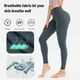 thumbnail image 4 of Leggings de yoga para mujer Cintura alta Bodycon Elástico Transpirable Running Fitness, 4 of 8