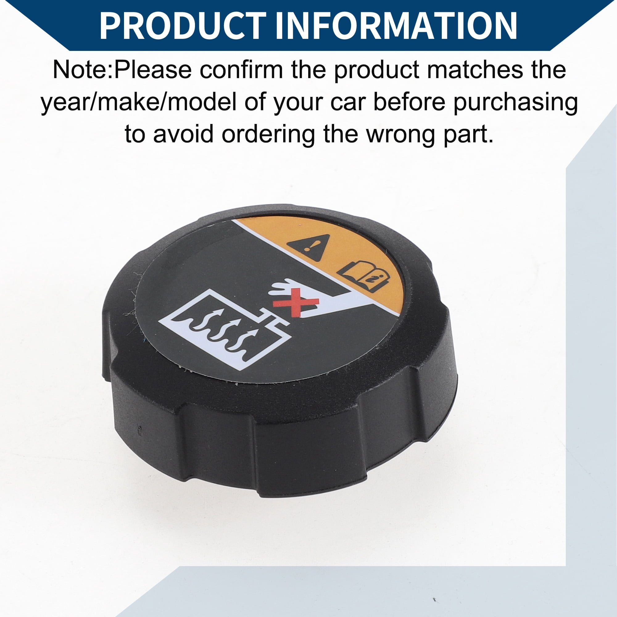 Unique Bargains Coolant Cap for Hyundai Tucson Elantra Veloster Kona 2019