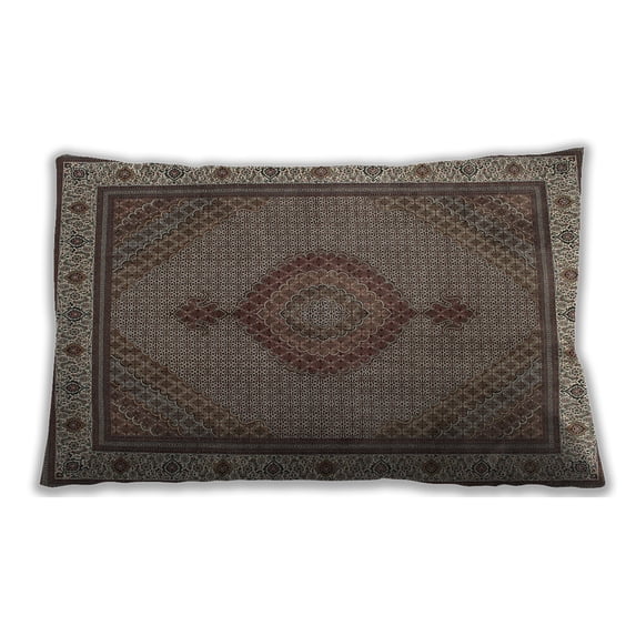 Ahgly Company Outdoor Rectangular Traditional Lumbar Throw Pillow, 13 inch by 19 inch
