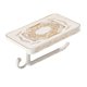 thumbnail image 1 of Toallero de Pared - Construcción Metálica, Estante de Almacenamiento y Diseño Elegante - Gancho Toallero para Baño/Cocina con Almacenamiento para Teléfono/Candelitas, 1 of 4