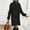 Style1-Black dresses for women, variant on Maqroz Dresses for Women Long Sleeve Plus Size Casual Spring Fall Dresses V Neck Ribbed Knit Lightweight Sweater Dress with Zippers Khaki XXL